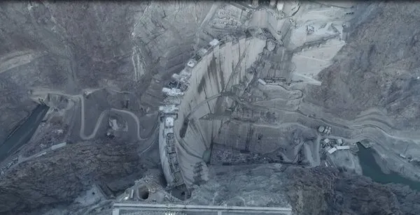 Yusufeli Barajı'nın bitimine son 4 metre! Türkiye'de birinci dünyada üçüncü olacak - 1