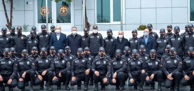 İçişleri Bakanı Süleyman Soylu İstanbul’da Takviye Hazır Kuvvet Müdürlüğü’nü ziyaret etti