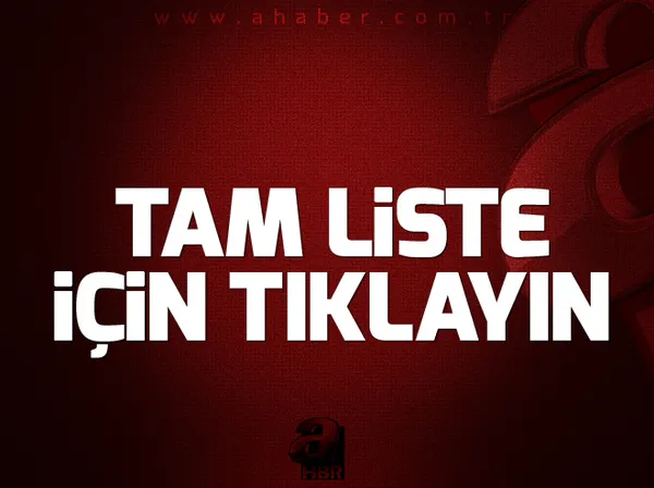 İşte AK Parti’nin 24 Haziran seçimleri için milletvekili aday listesi