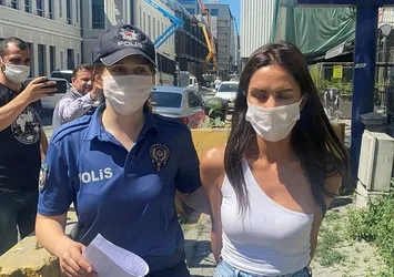 Ünlü oyuncu Ayşegül Çınar adliyeye sevk edildi! Polisleri suç örgütü lideri Sedat Peker ile tehdit etmiş