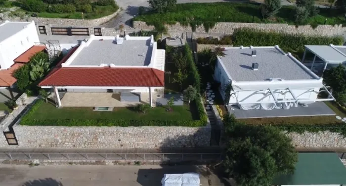 Sözcü yazarı Yılmaz Özdil’in Bodrum’daki kaçak villası SABAH Drone’u ile havadan görüntüledi - 4