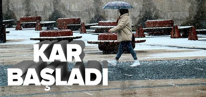 İstanbul’da kar yağışı! Meteoroloji uyarmıştı | Hangi illere kar yağacak? İşte 5 günlük hava durumu