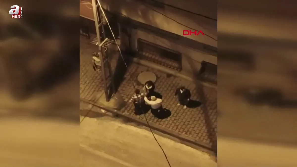 İki komşu aile arasında gürültü kavgası