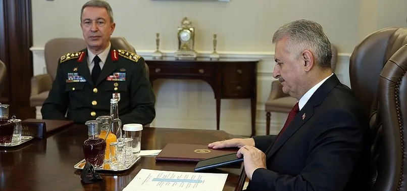 Yüksek Askeri Şura, Başbakan Yıldırım başkanlığında başladı