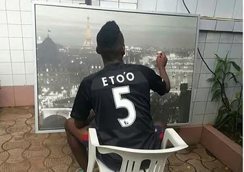 Eto'o'dan heyecanlandıran fotoğraflı paylaşım