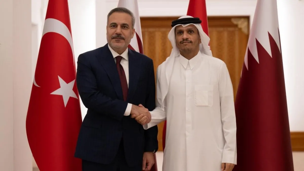 Gündem Orta Doğu: Bakan Fidan Katar Başbakanı Al Sani ile görüştü