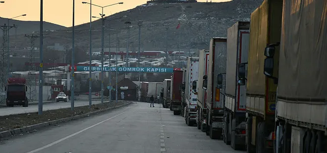 Son dakika: İran’a açılan Gürbulak kapatıldı! TIR kuyruğu 5 kilometreye ulaştı