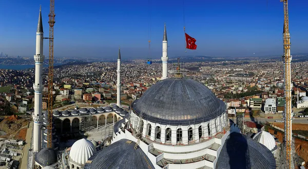 Başkan Erdoğan Çamlıca Camii'nde incelemelerde bulundu - 2