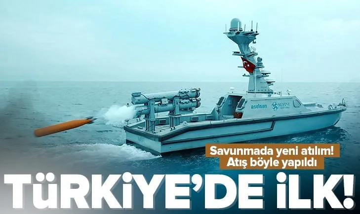 Türkiye’de bir ilk: MİR İDA’dan torpido atışı...