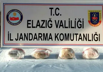 Su kutularında uyuşturucu ele geçirildi