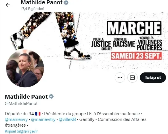 1698843174868.jpg Fransız milletvekili Mathilde Panot: Netanyahu savaş suçlarının hesabını verecek - 1