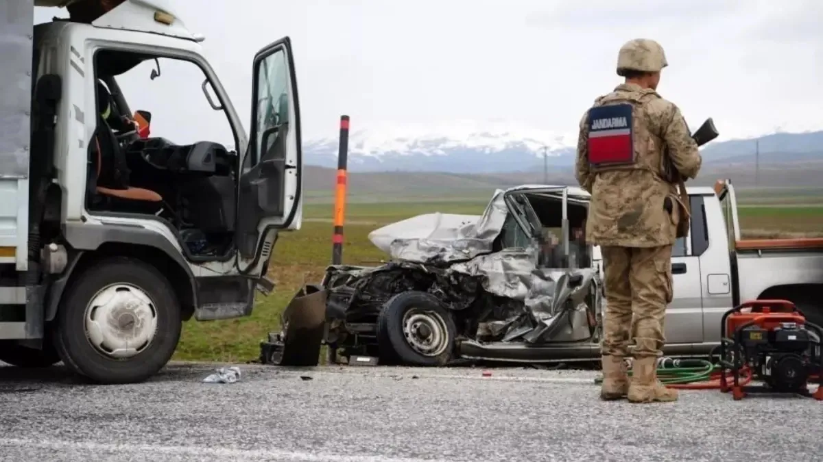Erzurum'da jandarma bölgesinde 10 ayda 241 kaza