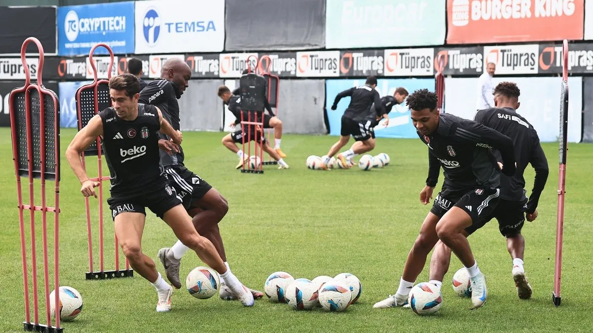 Beşiktaş Eyüpspor maçı hazırlıklarını tamamladı