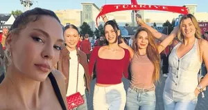 12 Dev Adam’ın eşleri sıkı fıkı oldu