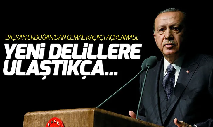 Başkan Erdoğandan Cemal Kaşıkçı cinayetiyle ilgili yeni açıklama