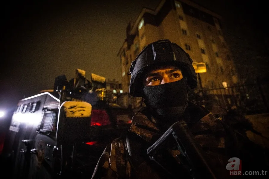 Ankara'da bin polisin katılımıyla narkotik uygulaması 6