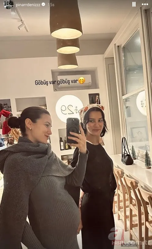 Pınar Deniz ablası Huri Deniz ile paylaştı! Son hali dikkat çekti 5