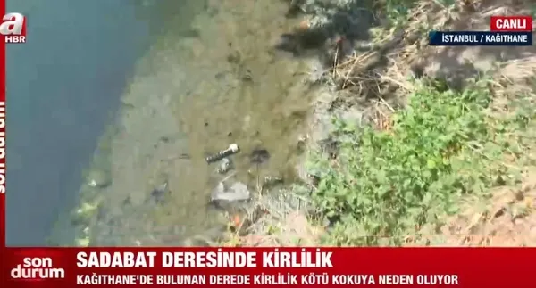 CHP’li İBB’nin sorumluluğundaki Sadabat Deresi neden kirli akıyor?