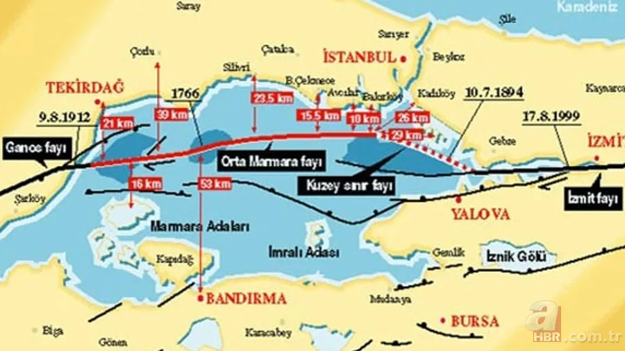 Marmara Denizi deprem kaç büyüklüğünde? İstanbul'da deprem mi oldu? AFAD-Kandilli bugünkü depremler 13