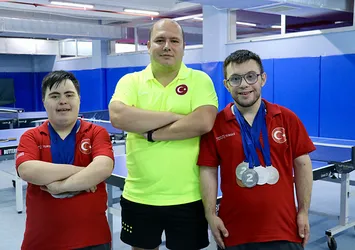 Down sendromlu milli sporcular Dünya için ter döküyor!