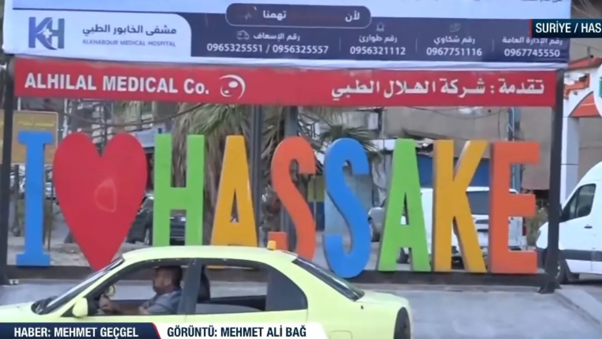 Suriye’nin kuzeyinde normalleşme süreci! Haseke sokaklarını A Haber görüntüledi