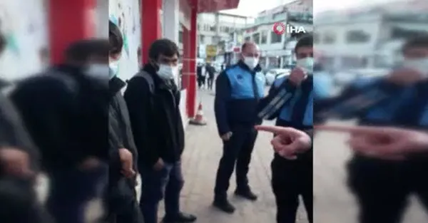 Dilenciler ve marketin işbirliğini zabıtalar deşifre etti! Sivas'ta pes dedirten olay - 1