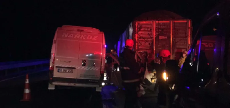 Son dakika: Ankara'da feci kaza: 1 ölü, 1 yaralı