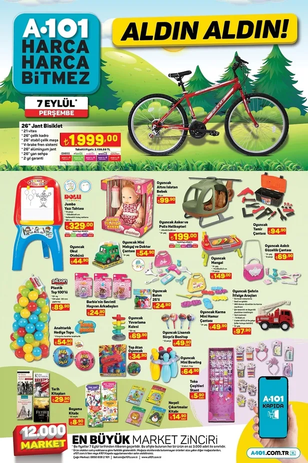 A101 aktüel ürünler kataloğu (9 Eylül Cuma)! Mutfak gereçlerinden elektronik ürünlere, akıllı LED TV’den beyaz eşyaya birçok ürün A101’de - 2