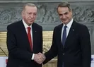Başkan Erdoğan Miçotakis ile görüştü