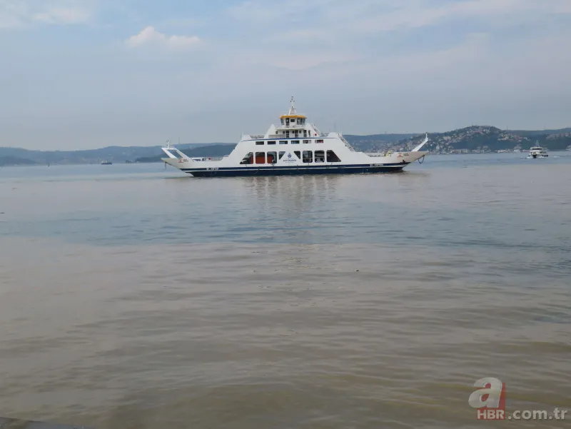 İstanbul Boğazı'na çamurlu su aktı! Havadan böyle görüntülendi 14