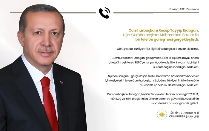 Başkan Erdoğan Nijer Cumhurbaşkanı Muhammed Bazum ve İsrail Cumhurbaşkanı Isaac Herzog ile görüştü
