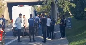 TEM’de yol kenarında el bombaları bulundu