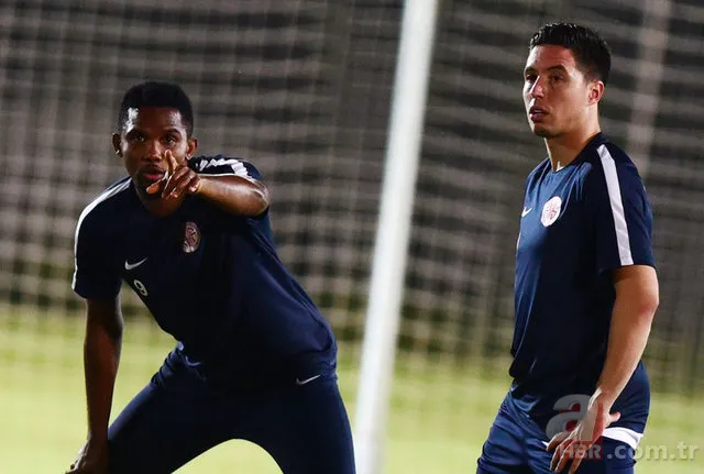 Nasri ve Samuel Eto'o'dan inanılmaz skandal! 2