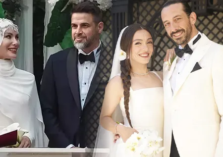 Bu yıl en çok onlar konuşuldu! 2024 yılında nikah masasına oturan ünlüler...