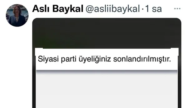 Deniz Baykal’ın kızı Aslı Baykal CHP’den istifa etti! Kılıçdaroğlu’nu bu sözlerle eleştirmişti