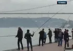 İstanbul Boğazı'nda olta balıkçılığı