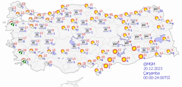 1702989746603.png Meteoroloji kar için gün verdi! Sıcaklıklar bir anda düşecek! İstanbul Ankara İzmir hava durumu... - 5