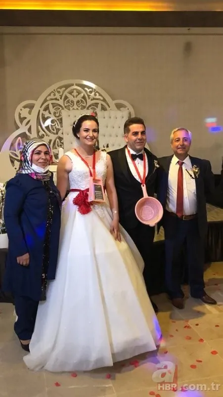 Damat düğünde unutulmayacak bir sürprize imza attı!