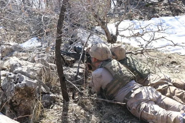 Son dakika: İçişleri Bakanlığınca Şırnak-Siirt ilerinde Eren-10 Gabar operasyonu başlatıldı - 1