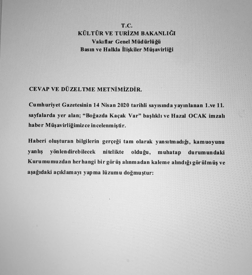 Yalan ’Cumhuriyet’i bildiğiniz gibi! İletişim Başkanı Altun’u hedef aldıkları haberin yalan olduğu ortaya çıktı!