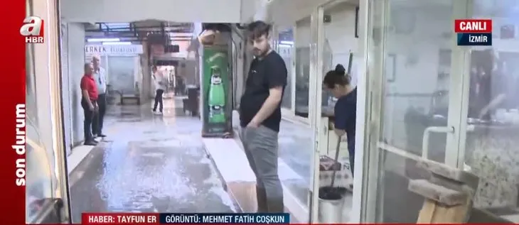 İzmir’in kalbi sular altında! CHP’li İzmir Büyükşehir Belediyesi çivi bile çakmadı