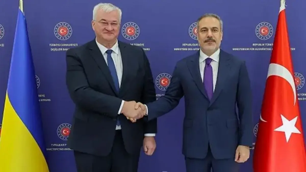 Bakan Fidan Ukraynalı mevkidaşı Sybiha ile telefonda görüştü