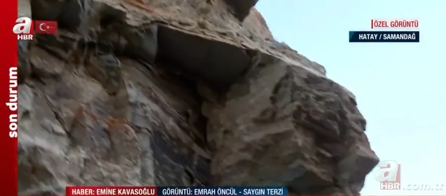 Samandağ'da deprem sonrası dev yarıklar oluştu! İşte A Haber’in özel görüntüleri 17