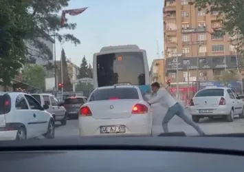 Kahramanmaraş'ta trafikte kavga