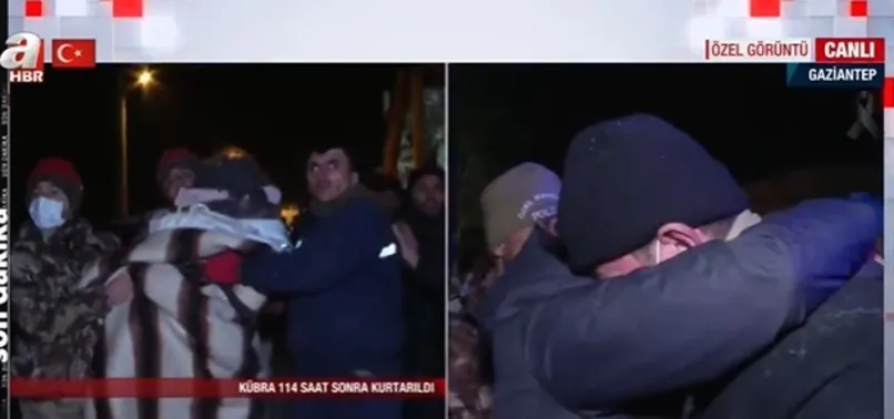 Minik Kübra ve hamile annesi 117 saat sonra kurtarıldı! Mucize sonrası dede gözyaşlarını tutamadı: "Allah devletimize zeval vermesin"