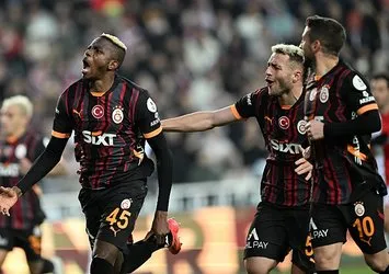 Muhteşem geri dönüş: Galatasaray Sivas'ta galip!