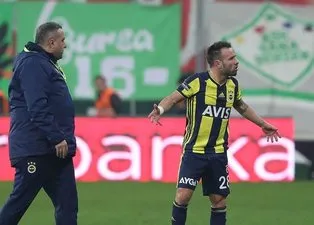 Yanal'a skandal hareket; Valbuena!