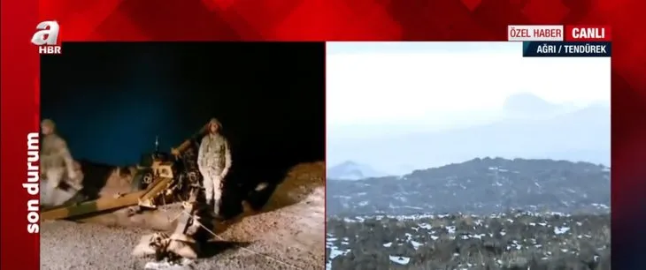 Son dakika: A Haber ekibi operasyon bölgesinde! Eren-1 Operasyonu’ndan özel görüntüler