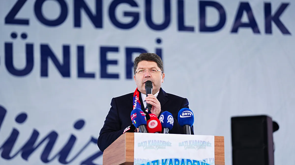 Adalet Bakanı Tunç: Hep 'önce insan' dedik
