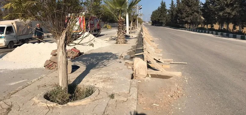 Türkiye'den Barış Pınarı Harekatı bölgesine altyapı desteği